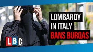 Lombardy Ban Burqas