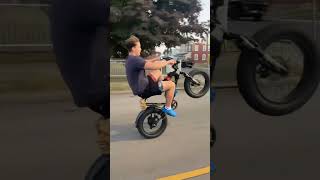 Meelod Dk200 Wheelies #ebike #wheelie