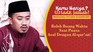 Mubazir Waktu Saat Puasa dengan Ngegame | \