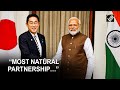 PM Modi dubs Indo-Japan relationship as one of most ‘natural partnerships’