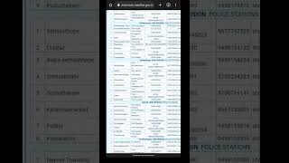 Police station contact number for Tamil Nadu. LINK IN DESCRIPTION. #tnpolice #tn #108 #100