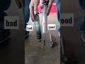 Bad and good Shock absorber (gas type)#short #automotive #shortvideo