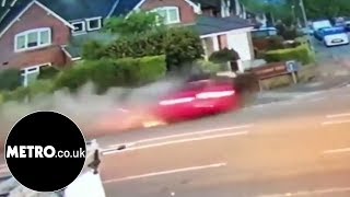 Shocking footage of Stolen Audi crash | Metro.co.uk