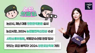 논산의 핫한 소식을 한눈에! | 2024 논산 '핫 클립' 🔥