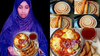 quracda qaska ah ee xajiga kafaideyso ❤️ Somali breakfast recipes