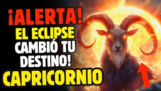 😱♑ ¡ALERTA CAPRICORNIO! El PORTAL del ECLIPSE Lunar Está Abierto ¡Se Aproxima un GRAN CAMBIO!