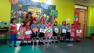 Dear God! Vihaan performing at School