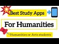 Best Study Apps For Humanities||Class 11th &12th||