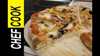 Pizza (Πίτσα Μαργαρίτα) Ζυμάρι με φυσικό προζύμι