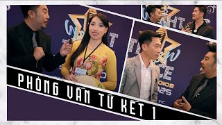 HẬU TRƯỜNG THE NEW VOICE MÙA 3 - Phỏng Vấn Nhanh Đầy Thú Vị với Các Thí Sinh Tập 1 Tứ Kết