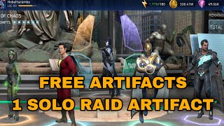 Free Artifacts against All Advent of Chaos Tier 5 Bosses | Injustice 2 Mobile