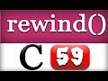 rewind Function in C Programming Language Video Tutorial