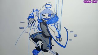 How To Draw Error 404 Sans Undertale Cách vẽ xans đẹp và đơn giản