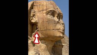 What’s that under the ear of the Sphinx?