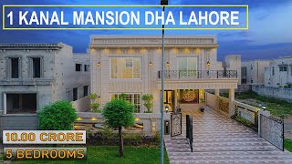 1 Kanal Luxury Victorian Designer House for Sale In DHA Lahore Phase 6 , Only 10.oo Crore