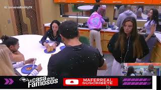 ALEJANDRA LE PREPARA PANCAKES A MANALEYK! LA CASA DE LOS FAMOSOS ALL STARS EN VIVO