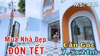 ✅ TẾT VUI HƠN khi về nhà mới❤️ Thúy Kiều ra mắt nhà đẹp 7,5x21m CĂN GÓC giá rẻ