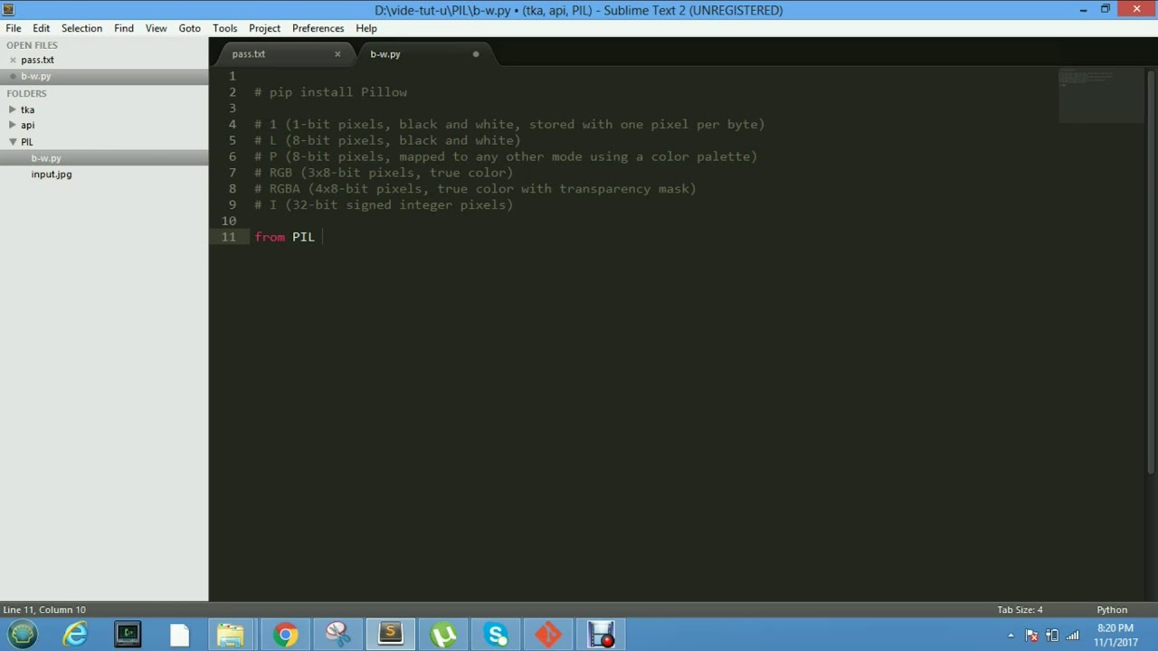 Python Pillow Image Library Tutorial Youtube