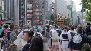 花園神社　例大祭　４町合同神輿渡御　2024/05/25  b9