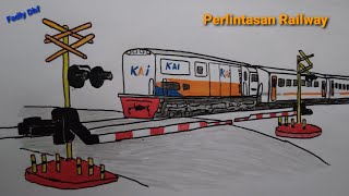 Menggambar Kereta Api Cc201cara Menggambar Kereta Api T Doovi