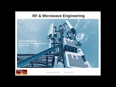 #78: RF & Microwave Engineering: An Introduction For Students - YouTube