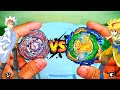 Spin Steal Kings! Vanish Fafnir VS  LDrago Destructor - Beyblade BURST VS METAL FIGHT Battle