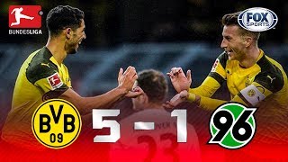 Borussia Dortmund - Hannover 96 [5-1] | GOLES | Jornada 19 | Bundesliga