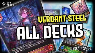 Verdant Steel All-Craft Decks cooked by First World Champ | Shadowverse Evolve