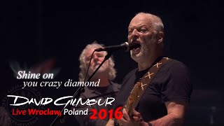 David Gilmour - Shine On You Crazy Diamond | REMASTERED | Wroclaw, Poland - June 25th, 2016 | SUBS
