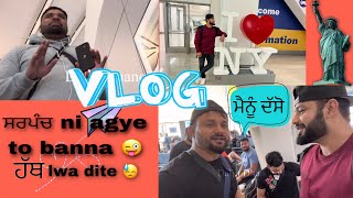 Travel vlog | kabaddi cup newyork | sultan Disha lakha Banna novjot gurmeet | Daljit Dhanoa