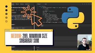 Mastering the Sliding Window Technique with Python 🐍 | LeetCode #209: Minimum Size Subarray Sum