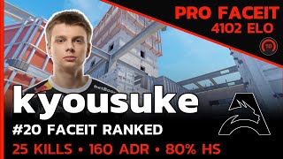 CS2 POV | kyousuke Spirit Academy CARRIES HIS TEAM on VERTIGO🔥 (VERTIGO) FACEIT LVL 10 | Jan 4, 2025