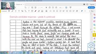 Live Lesson: AS English Language - P2 Imaginative Writing - Sample