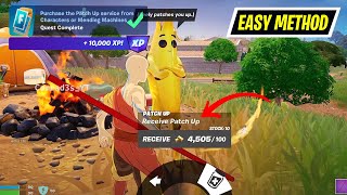 Purchase the Patch Up service from Characters or Mending Machines Fortnite