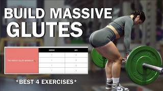 How to Build MASSIVE Glutes (gym + home workout)