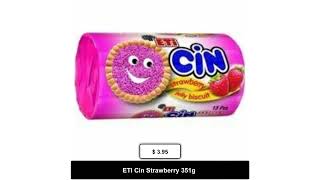 ETI Cin Strawberry 351g