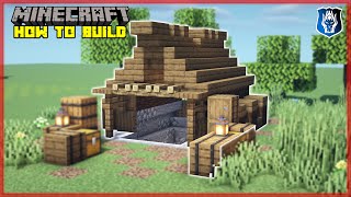 Minecraft How To Build a Descent to the Mine (Tutorial)