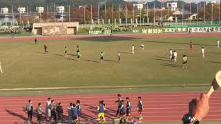 2017.11.5 試合終了直後の様子 高校サッカー選手権広島県大会準々決勝 広島皆実1-0広島観音