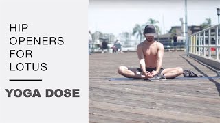 Hip Opening Flow to Lotus For Meditation | Yoga Dose