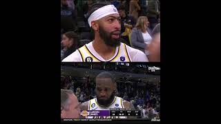 Lakers Coach videobombs AD and LeBron postgame interviews