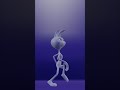 walk cycle animation #shorts