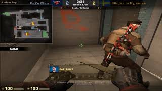 POV - Get_Right (NiP)(23-15) vs FaZe / train / IEM Oakland Grand Final map3