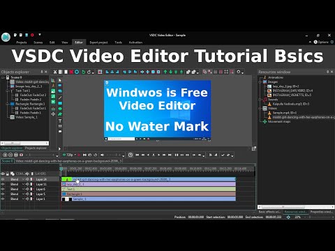 VSDC video editor basics