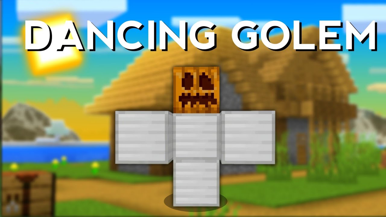Minecraft Dancing Golem Tutorial Youtube