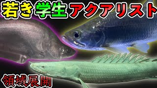 若き希望！学生アクアリスト編　マニアックな怪魚やお魚コレクションがすでに凄い！　お宅訪問オンライン