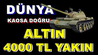 Altın 4000 TL Yolcusu | Küresel Kaos Beklentisi Arttı | Altın | Gümüş | Dolar