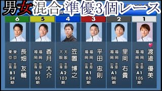 【福岡競艇】渡邉優美、湯川浩司、藤原啓史朗、平田忠則ら「準優3個」レース