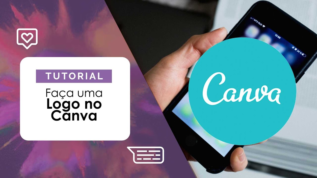 Como Criar Uma Logo No Canva Em 7 Min - YouTube