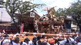 深川神明宮例大祭2018 宮神輿渡御その3【常盤一丁目町会】