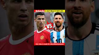 😱Ronaldo র ছেলে Messi র ফ্যান কেন❓ #shorts #messi #cr7